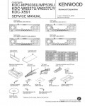 Сервисная инструкция Kenwood KDC-MP535U, KDC-MP5036U, KDC-W6537U, KDC-X591