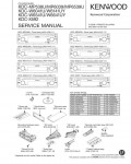 Сервисная инструкция Kenwood KDC-MP538U, KDC-MP6039, KDC-MP6539U, KDC-W6041U, KDC-W6141UY, KDC-W6541U, KDC-W6641UY, KDC-X592