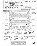 Сервисная инструкция Kenwood KDC-MP625, KDC-MP858, KDC-MP6025, KDC-W6527