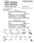 Сервисная инструкция Kenwood KDC-MP822, KDC-M7024