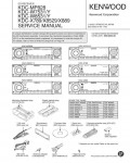 Сервисная инструкция Kenwood KDC-MP828, KDC-W7531, KDC-W8531, KDC-X789, KDC-X8529, KDC-X889