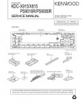 Сервисная инструкция Kenwood KDC-PS9016R, KDC-PS9080R, KDC-X815, KDC-X915