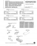 Сервисная инструкция Kenwood KDC-W413U, KDC-W4044U, KDC-W4544U, KDC-4644U