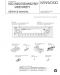 Сервисная инструкция Kenwood KDC-W657, KDC-W6527SE