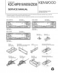 Сервисная инструкция Kenwood KDC-X659, KDC-MP819, Z838