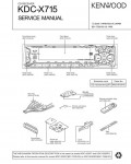 Сервисная инструкция Kenwood KDC-X715