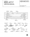 Сервисная инструкция Kenwood KDC-X717