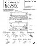 Сервисная инструкция Kenwood KDC-X817, KDC-X917, KDC-9017