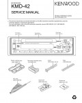 Сервисная инструкция Kenwood KMD-42