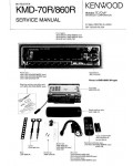 Сервисная инструкция Kenwood KMD-70R, KMD-860R