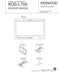 Сервисная инструкция Kenwood KOS-L702