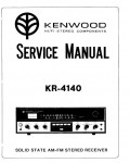 Сервисная инструкция Kenwood KR-4140