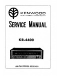 Сервисная инструкция Kenwood KR-4400