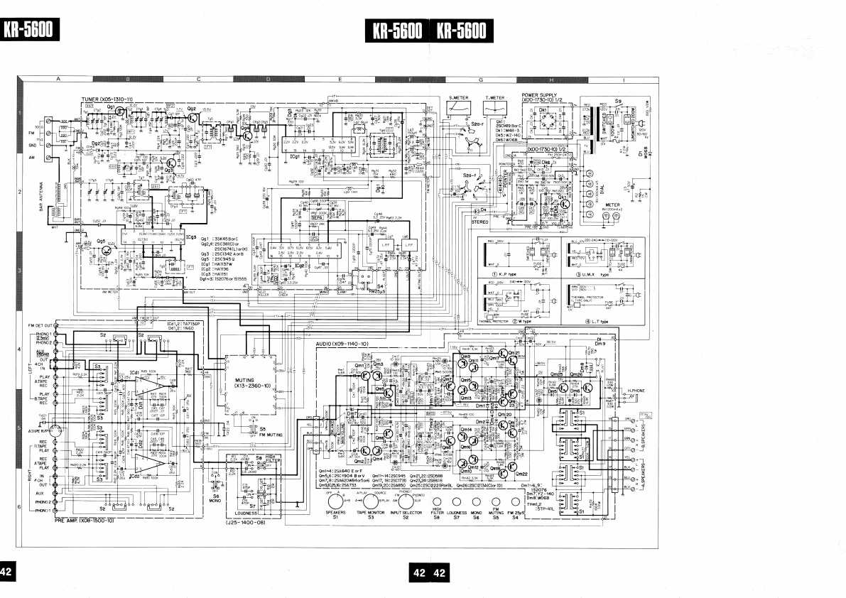 Сервисная инструкция Kenwood KR-5600 (sch)