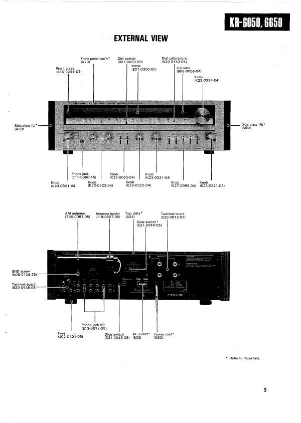 Сервисная инструкция Kenwood KR-6050, KR-6650