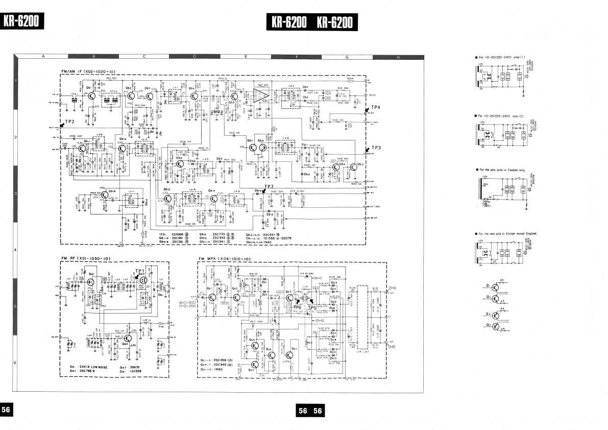 Сервисная инструкция Kenwood KR-6200 (sch)