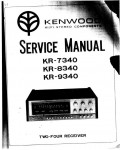 Сервисная инструкция Kenwood KR-7340, KR-8340, KR-9340