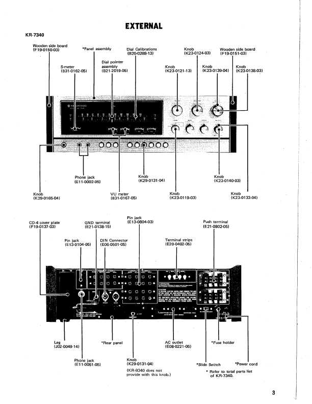 Сервисная инструкция Kenwood KR-7340, KR-8340, KR-9340