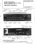 Сервисная инструкция Kenwood KR-A3070