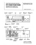 Сервисная инструкция Kenwood KR-V5080, KR-V5580, KR-V6080