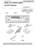 Сервисная инструкция Kenwood KRC-32R, KRC-377R