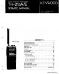 Сервисная инструкция KENWOOD TH-215AE