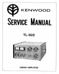 Сервисная инструкция Kenwood TL-922