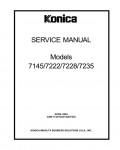 Сервисная инструкция Konica-Minolta 7145, 7222, 7228, 7235
