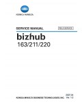 Сервисная инструкция Konica-Minolta BIZHUB 163, 211, 220 Service manual - Field Service