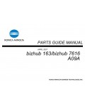 Сервисная инструкция Konica-Minolta BIZHUB 163, 7616 Parts Catalog