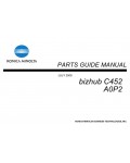 Сервисная инструкция Konica-Minolta Bizhub C452 PARTS