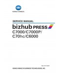 Сервисная инструкция Konica-Minolta BIZHUB-PRESS-C6000 C7000 C7000P C70HC
