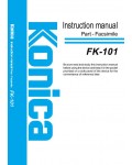 Сервисная инструкция Konica-Minolta FK101