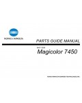 Сервисная инструкция Konica-Minolta Magicolor 7450 PARTS