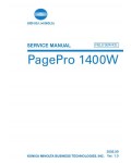 Сервисная инструкция Konica-Minolta Pagepro 1400W FS
