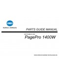 Сервисная инструкция Konica-Minolta Pagepro 1400W PARTS