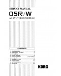 Сервисная инструкция KORG 05RW
