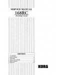 Сервисная инструкция Korg 168RC