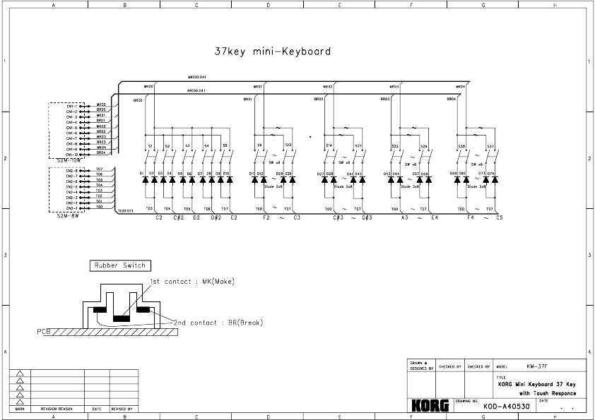 Сервисная инструкция Korg MIKROKORG