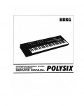 Сервисная инструкция Korg POLYSIX