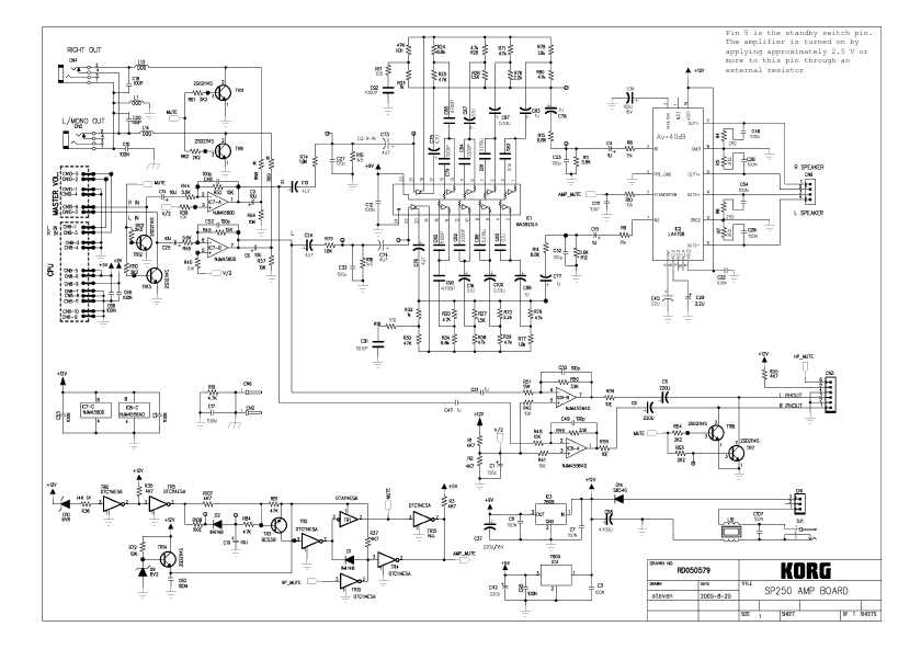 Сервисная инструкция Korg SP-250