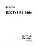 Сервисная инструкция KYOCERA ECOSYS-P2135DN, REV2