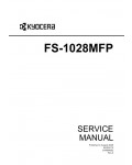 Сервисная инструкция Kyocera FS-1028MFP, Service Manual