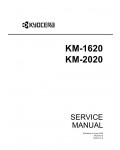 Сервисная инструкция Kyocera KM-1620, 2020, Service manual