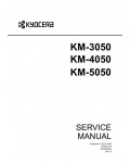 Сервисная инструкция Kyocera KM-3050, 4050, 5050, Service manual