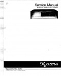 Сервисная инструкция Kyocera R-851