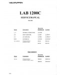 Сервисная инструкция Lab.gruppen LAB1200C