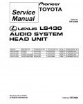 Сервисная инструкция Pioneer FX-MG8806, FX-MG8906, LS430