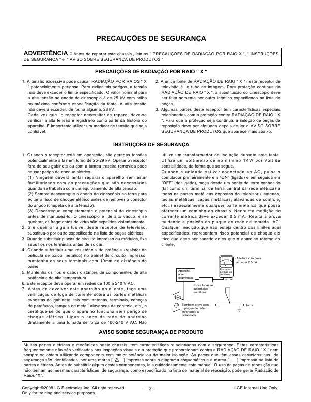 Сервисная инструкция LG 14FK3RB, MC059D chassis