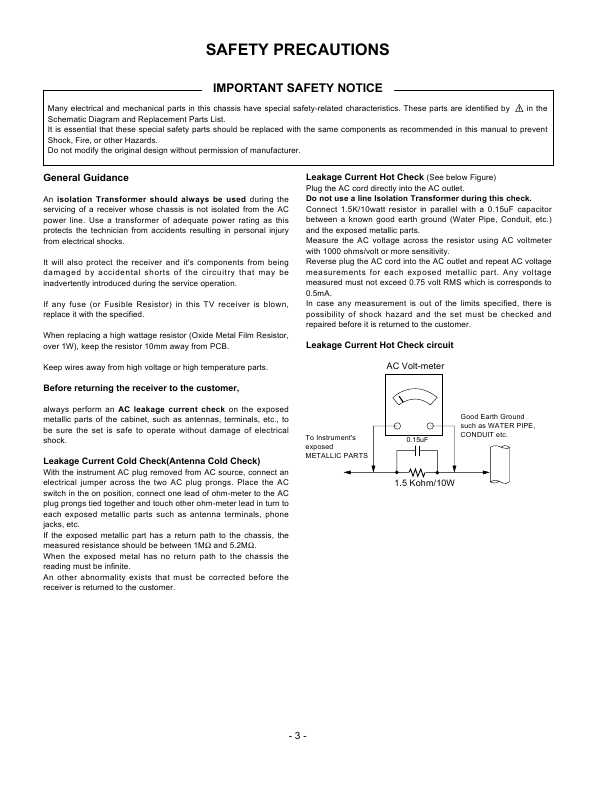 Сервисная инструкция LG 15LC1R, CL-81 chassis